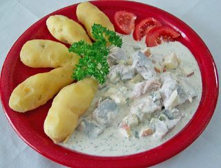 Heringsessen am Aschermittwoch